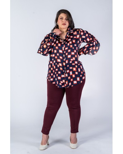 Chemise à volants