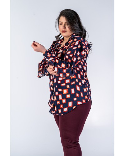 Chemise à volants