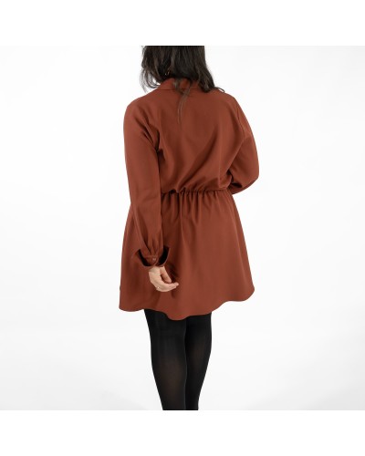 Robe croisée courte