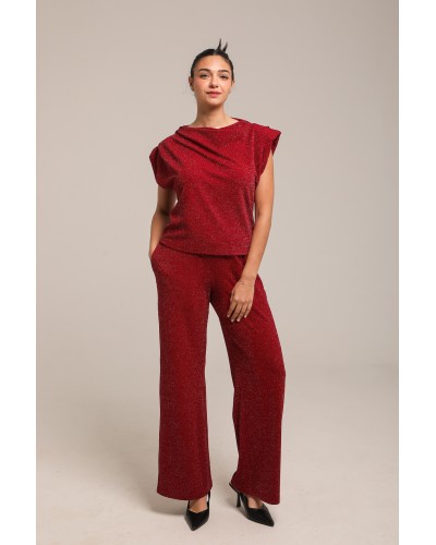 Un set en maille lurex