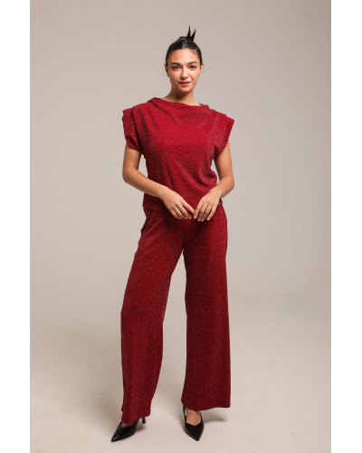 Un set en maille lurex