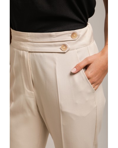 Pantalon double ceinture