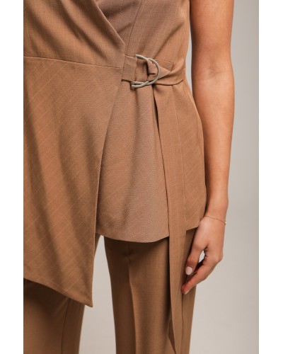 Tailleur jaquet pantalon large