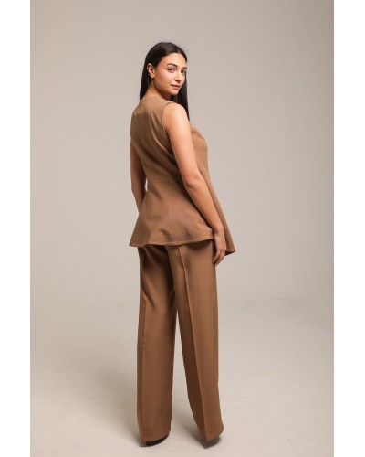 Tailleur jaquet pantalon large