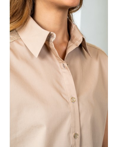 Chemise Bi-Matiere