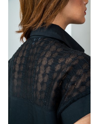 Chemise Bi-Matiere