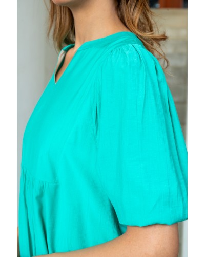 Robe manches Bouffantes