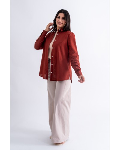 Chemise manches longues en rami