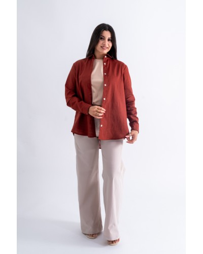 Chemise manches longues en rami