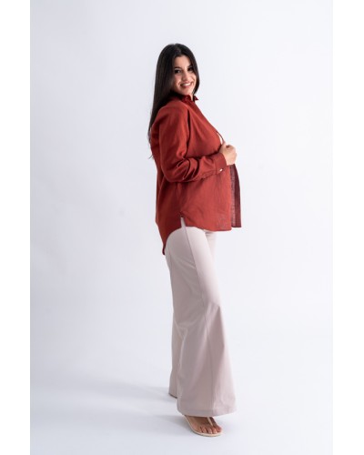 Chemise manches longues en rami