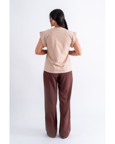 T-shirt col rond logo