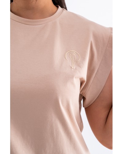 T-shirt col rond logo