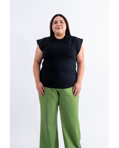 T-shirt col rond logo