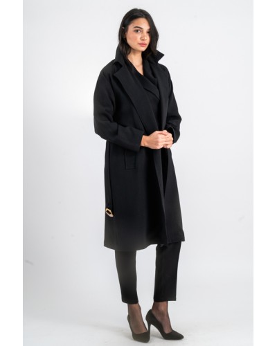 Trench en tissu texturé