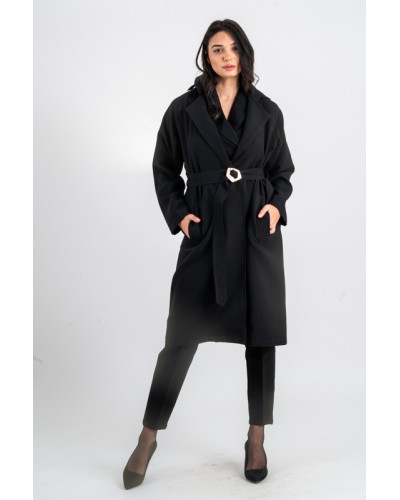 Trench en tissu texturé