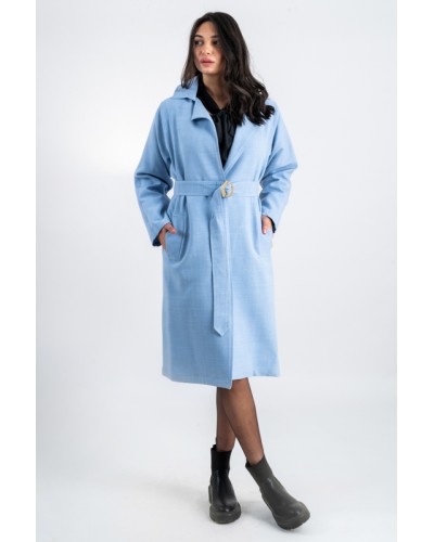 Trench en tissu texturé